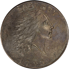 1793 Flowing Hair Cent