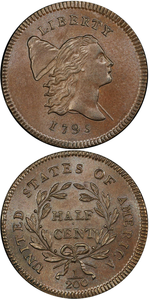 1795 Liberty Cap Half Cent