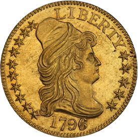 1796/5 Capped Bust Right Half Eagle