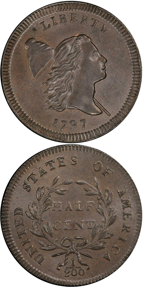 1797 Liberty Cap Half Cent