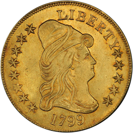 1799 Capped Bust Right Eagle
