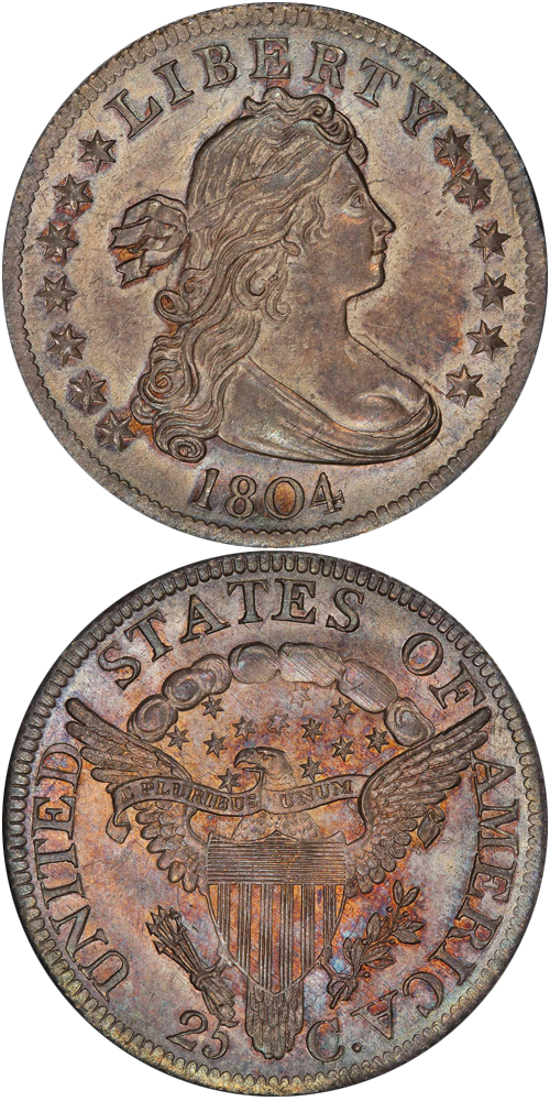 1804 Draped Bust Quarter
