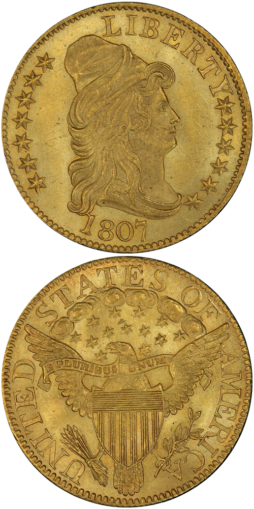 1807 Capped Bust Right Half Eagle