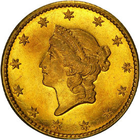 1849 Gold Dollar