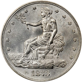 1873-CC Trade Dollar