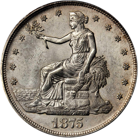 1875-CC Trade Dollar