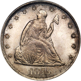 1875-CC Twenty Cent
