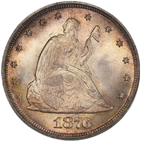 1876 Twenty Cent