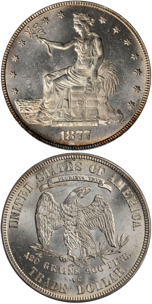1877-CC Trade Dollar