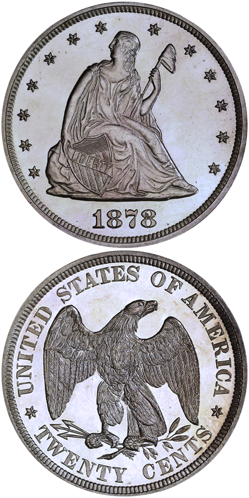 1878 Twenty Cent