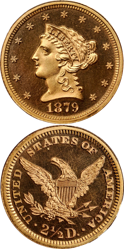 1879 Liberty Head Quarter Eagle