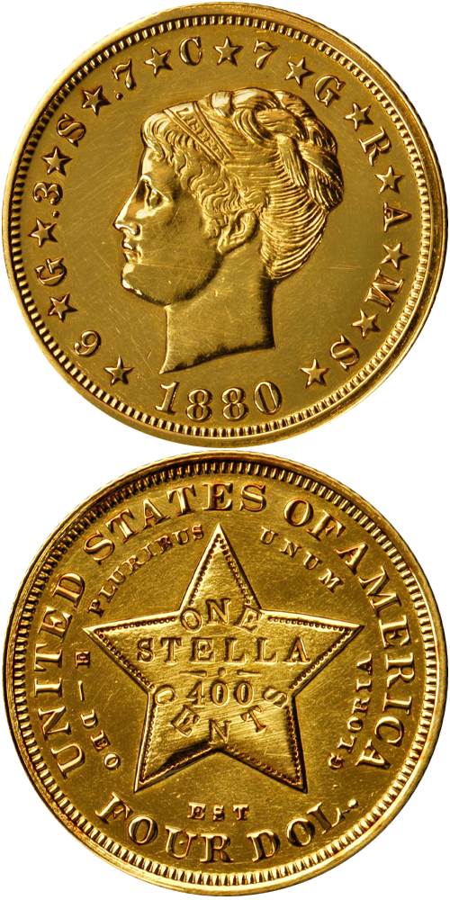 1880 $4 Stella