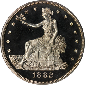 1882 Trade Dollar