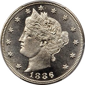 1886 Liberty Head Nickel