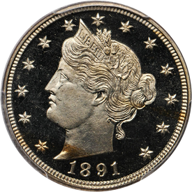 1891 Liberty Head Nickel