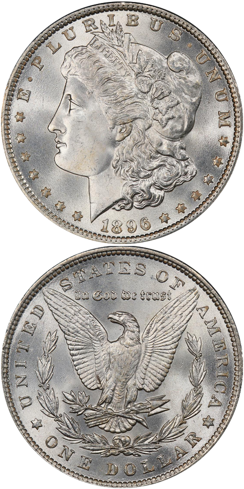 1896 Morgan Dollar