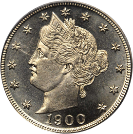 1900 Liberty Head Nickel