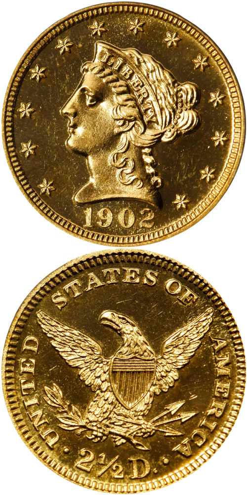 1902 Liberty Head Quarter Eagle