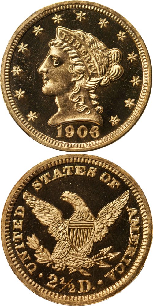 1906 Liberty Head Quarter Eagle