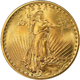 1909/8 Saint Gaudens Double Eagle