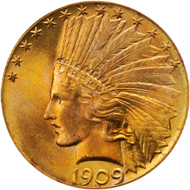 1909-S Indian Head Eagle