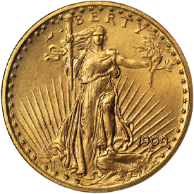 1909 Saint Gaudens Double Eagle