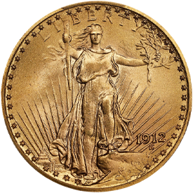 1912 Saint Gaudens Double Eagle