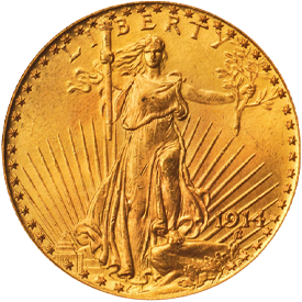 1914 Saint Gaudens Double Eagle