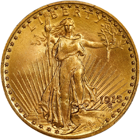 1915 Saint Gaudens Double Eagle