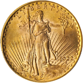 1922 Saint Gaudens Double Eagle