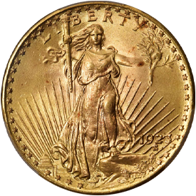 1923-D Saint Gaudens Double Eagle