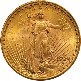 1924-S Saint Gaudens Double Eagle