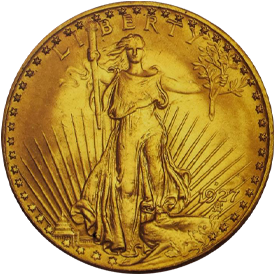 1927-D Saint Gaudens Double Eagle