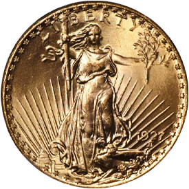 1927 Saint Gaudens Double Eagle