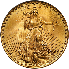 1929 Saint Gaudens Double Eagle