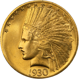 1930-S Indian Head Eagle