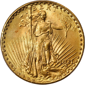 1931 Saint Gaudens Double Eagle