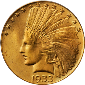 1933 Indian Head Eagle