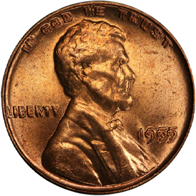 1955 Wheat Cent