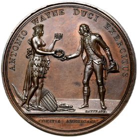 Betts-5651779 Anthony Wayne at Stony Point Medal