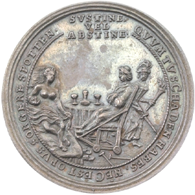 Betts-133Undated (1720) John Law, Abstinence Medal