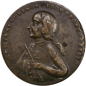 Adams-Chao PBv 17-NBetts-1801739 Admiral Vernon, Porto Bello Taken Medal