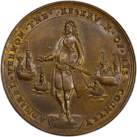 Adams-Chao CAv 2-BBetts-3321741 Admiral Vernon at Carthagena Medal