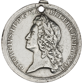 Betts-3961753 George II British Indian Medal