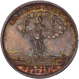 Betts-4471763 Peace of Hubertusburg Medal