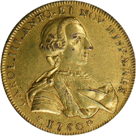 Betts-4531760 Cordoba, Mexico Proclamation Medal of Charles III