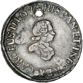 Betts-4601760 Guatemala City, Guatemala Proclamation Medal of Charles III