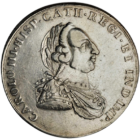 Betts-4911760 Santa Fe de Bogota, Colombia Proclamation Medal of Charles III