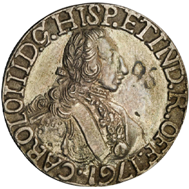Betts-4941761 Santo Domingo Proclamation Medal of Charles III