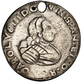 Betts-5061760 Veracruz, Mexico Proclamation Medal of Charles III
